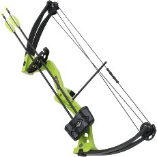 Compound Bow Set Bestra green 25 lbs