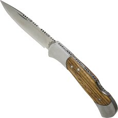 Pocket Knife Zebrano Wood