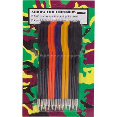 Arrow Pack For Crossbow Pistols (12 Pieces)