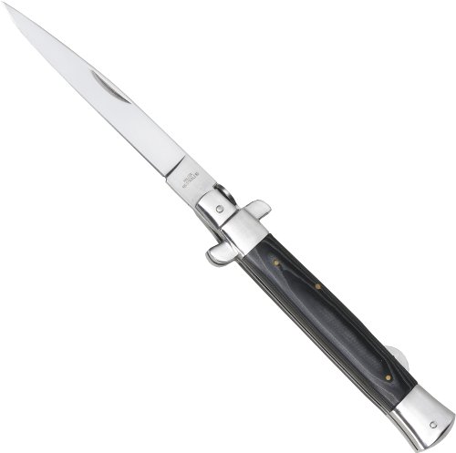 Stiletto Pocket Knife Micarta XXL
