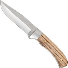 Outdoor Knife Zebrano Wood
