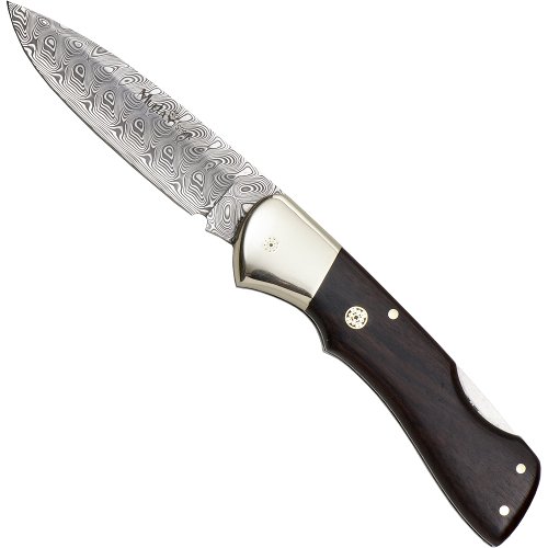 Muela Damascus Steel Pocket Knife