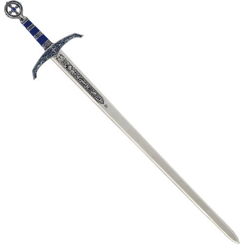 Schwert Robin Hood silber / blau