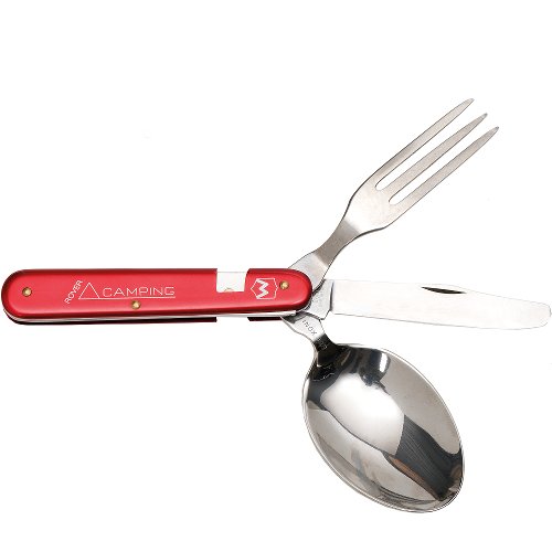 Camping Cutlery Red