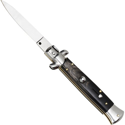 Stiletto Automatic Knife Stag