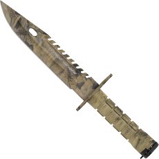 Survival Knife Camo