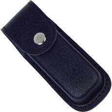 Leather Case Black 12 cm