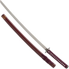 Samuraischwert rot
