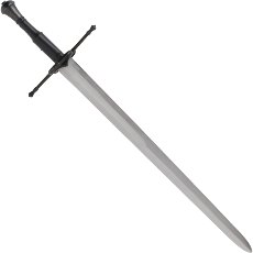 Battle-ready sword (with sheath)