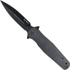 <div id="vacostext">The slim blade makes this knife particularly interesting. The black coated, sing